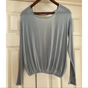 Free People Open Back Top